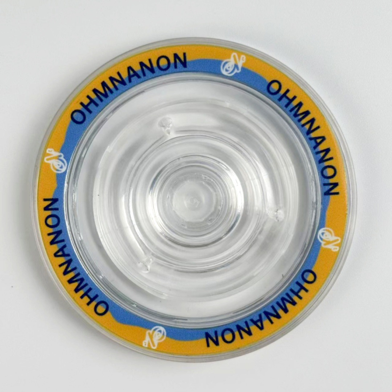 Fight магнитен държач за MagSafe — пластмасов, карикатурен стил, персонализируема кръгла основа