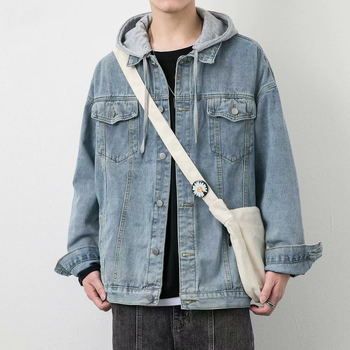 Jacket pre jeseň s japonsky inšpirovaným čerstvým štýlom, rever, jednoradové zapínanie, priliehavý strih
