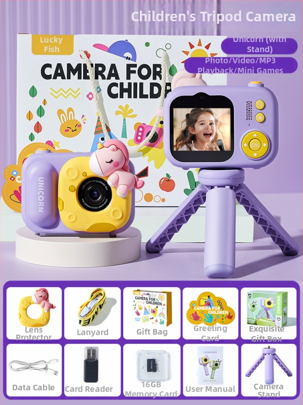 Lelefish bērnu kamera – digitālā kamera spēlēm lomās un fotografēšanai, bērniem vecumā no 4 līdz 6 gadiem