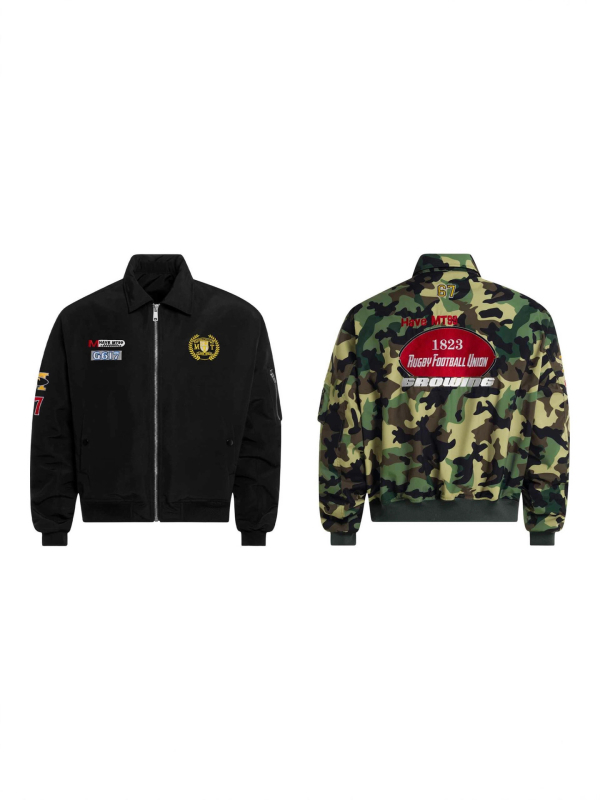 Τζάκετ με γέμισμα από βαμβάκι, ανθεκτικό στον άνεμο, street style, χαλαρή γραμμή, turn-down γιακά