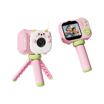 Lelefish bērnu kamera — fotografē un video, piemērota 4–6 gadu vecuma bērniem, plastmasas rotaļlieta, attīsta redzi un roku- acs koordināciju