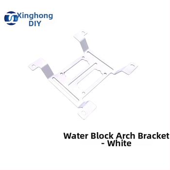 XHDIY arkve stila stiprinājums ūdensdzesēšanai radiatoriem, montāžas stiprinājums pompai un tvertnei, metāla konstrukcija, kabelu vadība, saderīgs ar 120/240/360 mm radiatori