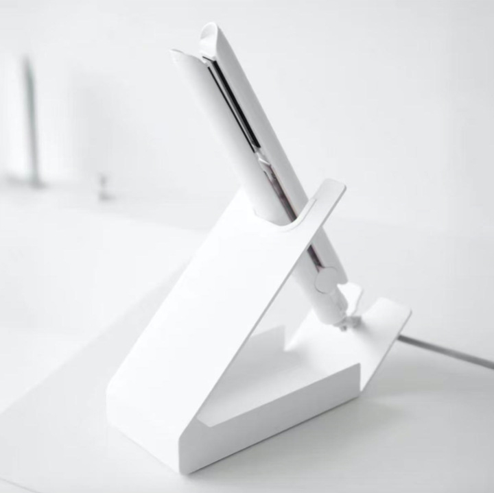 Вертикална стойка за сешоар с управление на кабела и съхранение на маша за къдрене — Материал: Желязо; Повърхност: спрей-боя за желязо; Носимост: 5 кг; Модел: 8797987