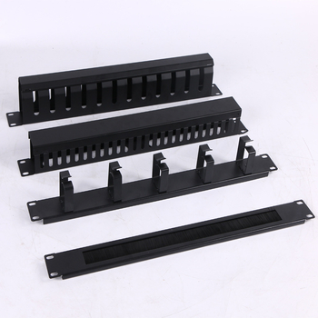 Metāla skapja kabelu vadītājs serveru skapim, 24 ostas/48 ostas