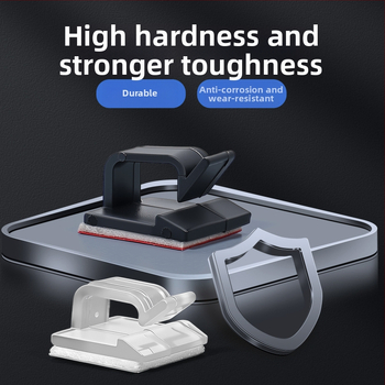 Kabeļu pārvaldības klips ar līmes pamatu, modeļa VHB3M/WCL-4-5, tīkla kabeliem (LAN)