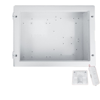 Box informativ multimedia pentru cabluri de rețea și fibră, montaj ascuns, carcasă ABS, rack distribuție cabluri