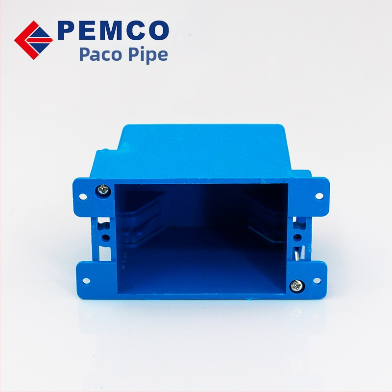 Paco rozvodná krabička so staromódnym vypínačom a zásuvkou, americký štandard, s montážnymi ušami, pre domáce vylepšenia