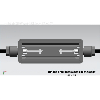 Fotovoltaikas savienojuma kastīte ar lentes formas dizainu, ūdensizturīga, ar blīves gredzenu, viegla ārējai lietošanai