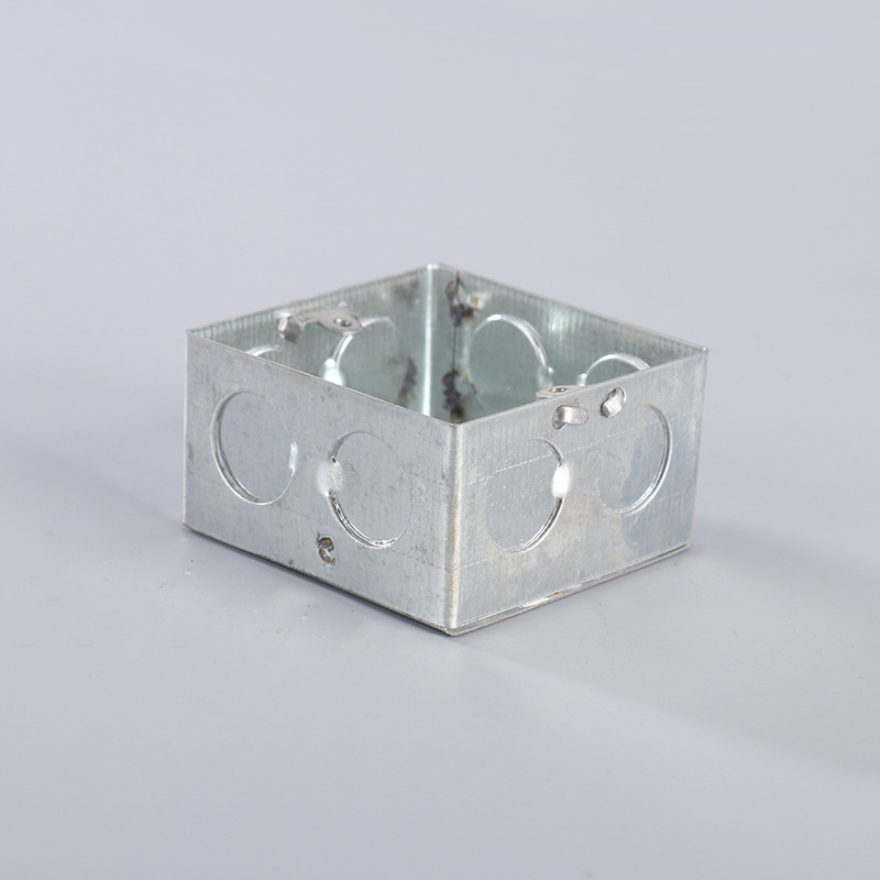 Hegesztett fém elosztó doboz, 86-es típusú, H40/H50, rejtett/beépített telepítéshez