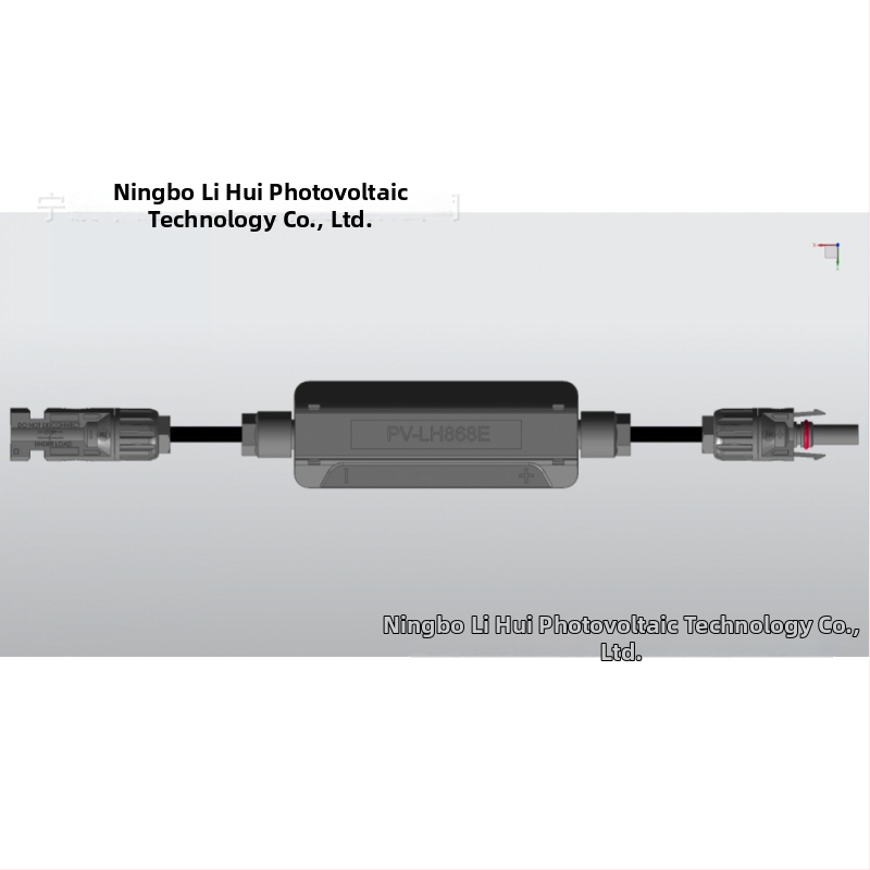 Fotovoltaikas savienojuma kārba - augsts strāvas, joslveidīgs dizains, ūdensnecaurlaidīga, ar blīvējuma gredzenu, elastīga; ārējai lietošanai; jaunas enerģijas fotovālva sistēmām