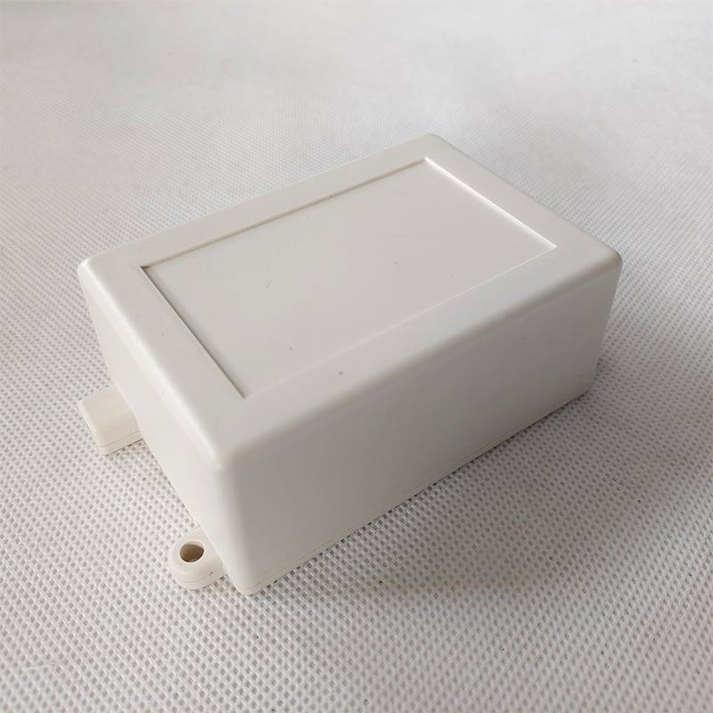 Cutie ABS pentru borne, din plastic, utilizare în exterior, cu buton de alimentare, carcasă de protecție