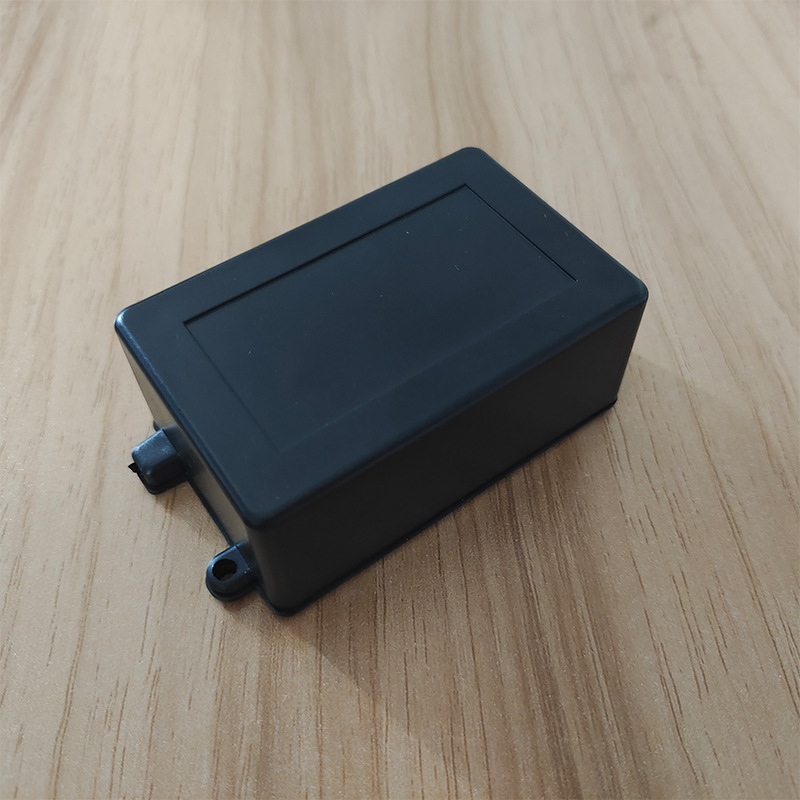 Cutie ABS pentru borne, din plastic, utilizare în exterior, cu buton de alimentare, carcasă de protecție