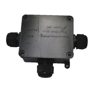 IP68 vízálló háromágú csatlakozó doboz külső LED utcai világításhoz