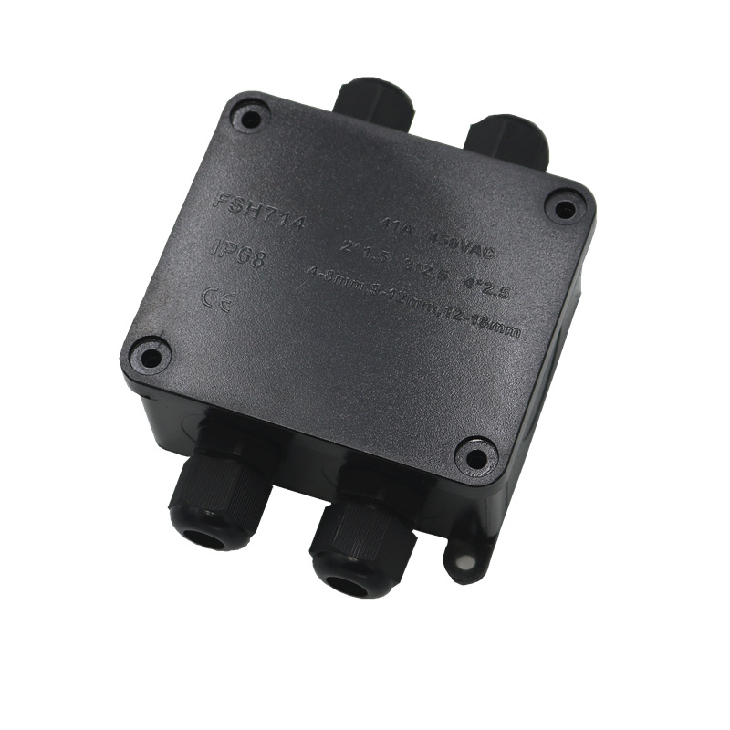 IP68 vízálló háromágú csatlakozó doboz külső LED utcai világításhoz