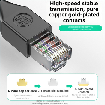 RJ45 uz DB9 seriālo konsoļu kabeli, adapterkabelis pārslēdzējam/serverim lietošanai, varš, niķelēts, garums 0.5-30 m