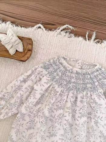 Cutemily Baby dječja košulja za djevojčice, brušena pamuk tkanina, okrugli ovratnik, dugi rukavi, 100% pamuk, uzrast 1–3 godine