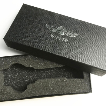 Cutie pentru ceas WINNER Jaragar Mecanic – Brand WINNER, Vara 2021, Material oglindă: Hârtie, Material curea: Hârtie