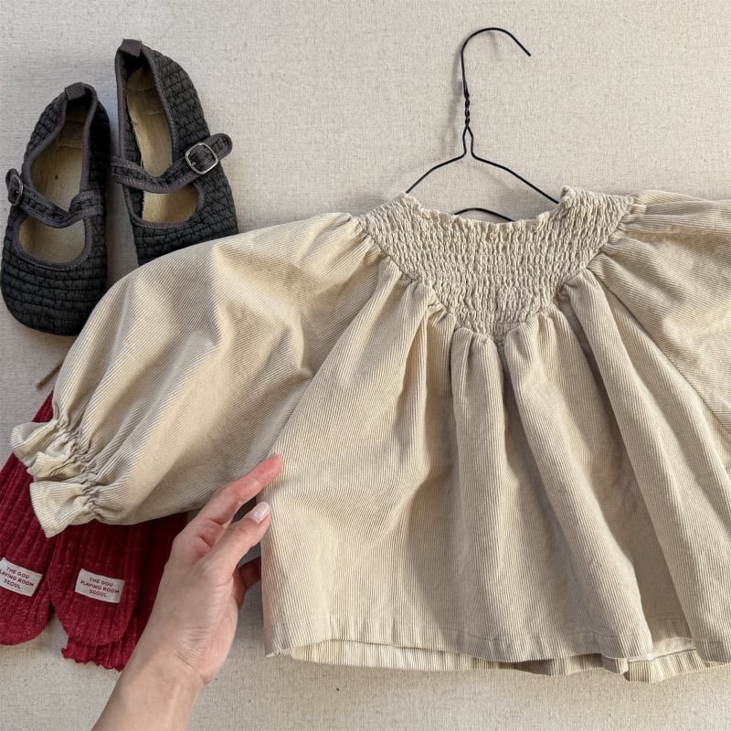 Dječja košulja, korejski stil, okrugli ovratnik, dugi rukavi, 90% pamuk