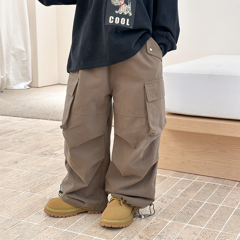 Dječji sweatshirt u korejskom stilu s okruglim izrezom, dugi rukavi, 100% pamuk, cartoon uzorak