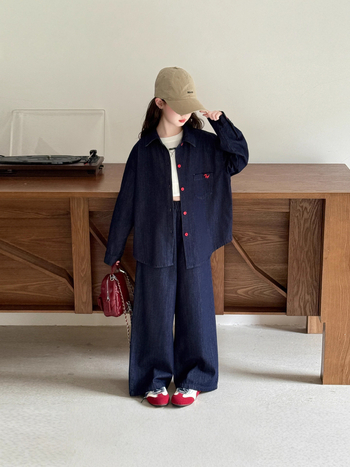 Lányoknak szóló tavasz–ősz mellény- és ing készlet, 2 darab, 80% pamut, puha feldolgozású anyag, hosszú ujjú