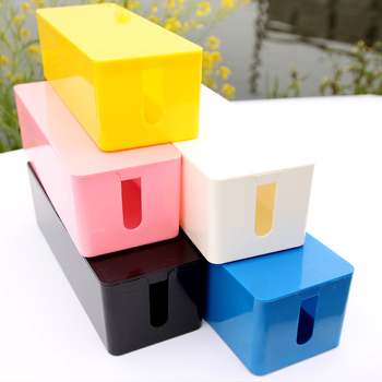 Kábelkezelő tároló doboz fedéllel, ABS műanyag, 2 L kapacitás, modell lp1885