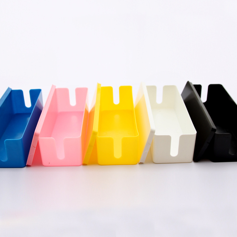 Kábelkezelő tároló doboz fedéllel, ABS műanyag, 2 L kapacitás, modell lp1885