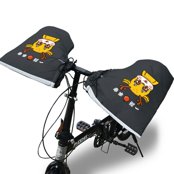 MTB téli kesztyű – fleece bélés, vízálló PVC anyag, uniszex felnőtt, MTB és versenysporthoz