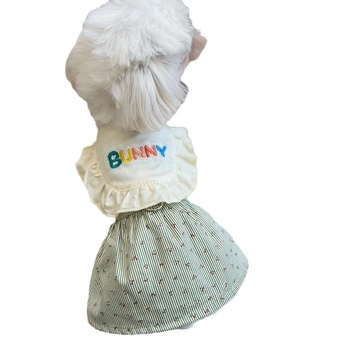 Postroj za prsa i leđa za kućne ljubimce sa kukom za vuču, denim pamuk materijal, Shuoyou Pet Products