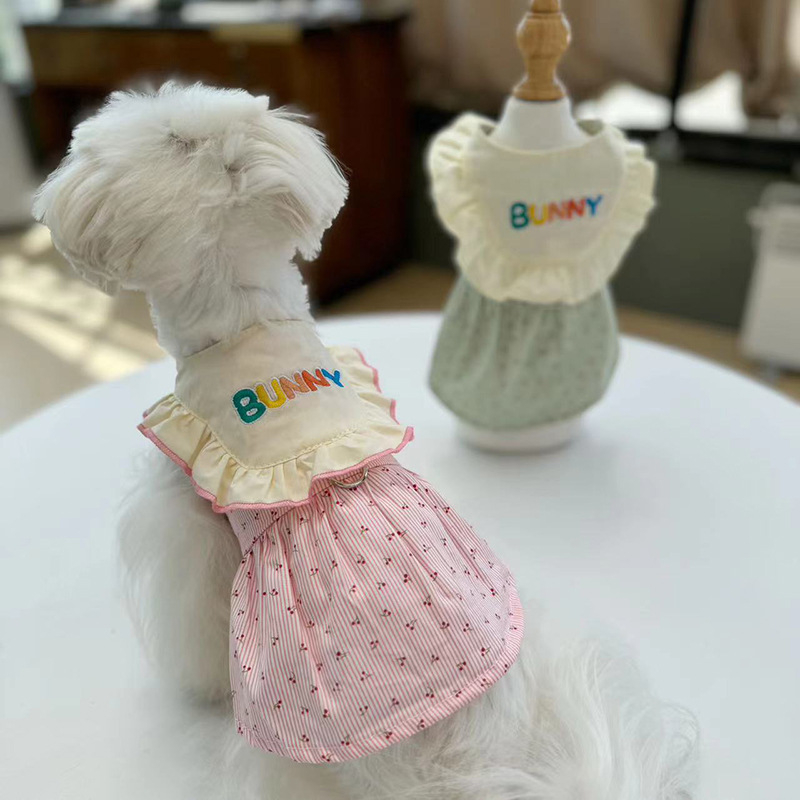 Postroj za prsa i leđa za kućne ljubimce sa kukom za vuču, denim pamuk materijal, Shuoyou Pet Products