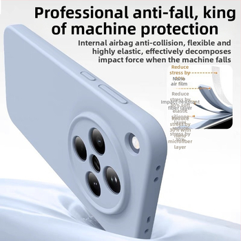 OPPO Find X8 Ultra puzdro z tekutého silikónu s plným krytím, ochrana proti opotrebeniu, pádu a otlačkom prstov; štýl plný