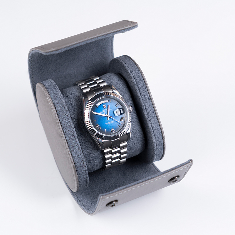 TOBEAR Na skladištu: PU kožna kutija za satove, Model Hsbh03, papirnata kutija, šivane detalje za nakit