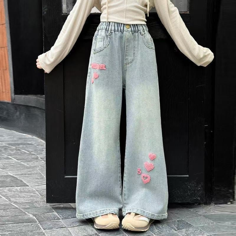 Lányoknak gyerek flanel nadrág elasztikus derékkal – tavasz-ősz, 1-3 éveseknek, kényelmes hétköznapi stílus