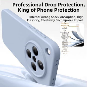 OPPO Find X8 Ultra puzdro z tekutého silikónu, úplné krytie, proti pádu, proti opotrebeniu a proti odtlačkom prstov
