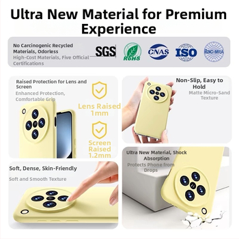 OPPO Find X8 Ultra vāciņš - šķidrs silikons, pilnīga aizsardzība, objektīva aizsardzība, kritiena pretestība