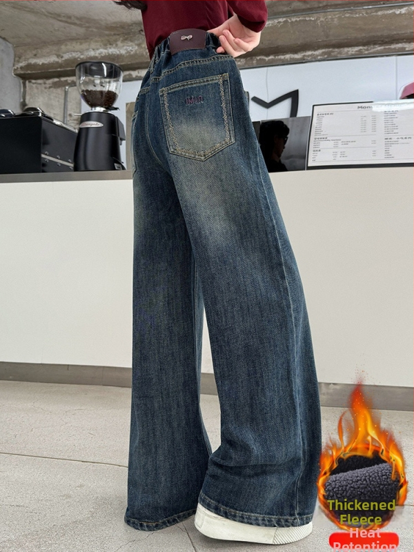 Mergaitei žieminės kelnytės su fliso pamušalu – aukštas liemuo, elastinė juosta, vientisos spalvos, tinka vaikams nuo 8 metų.