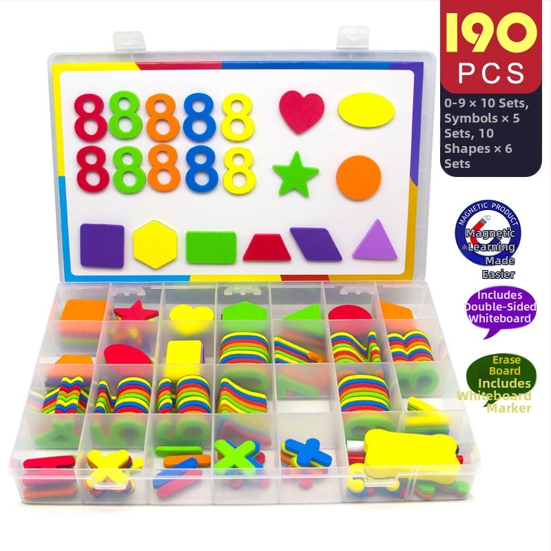 Обучителни магнитни букви за английски език – ранно образование, магнитен материал, марка Magnetic Hui Duck, за деца 4–6 години