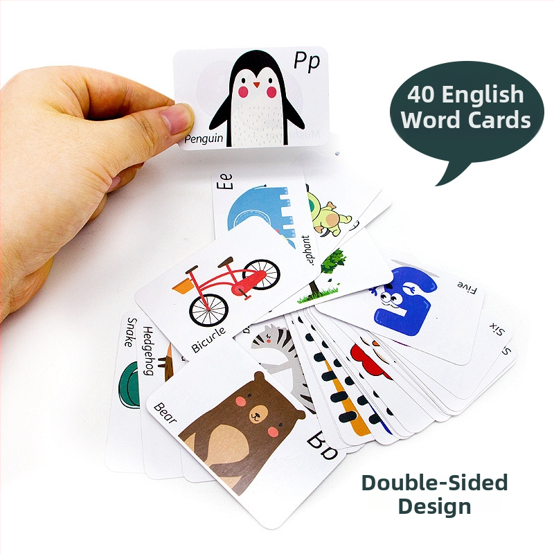 Magnetilised inglise tähestikud varajaks hariduseks — inglise keele õppe toeks, bränd Magnetic Hui Duck, lastele 4-6 aastat