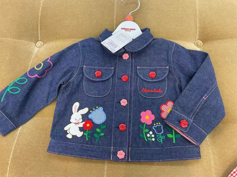 Dječji dvodjelni pamukasti set s motivom medvjedića i zeca, unisex, japanski stil, dugi rukavi
