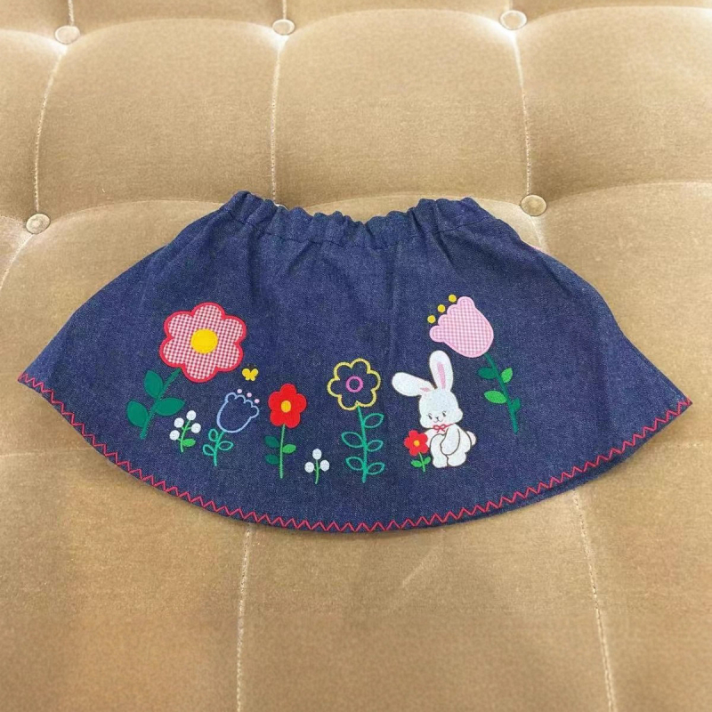 Dječji dvodjelni pamukasti set s motivom medvjedića i zeca, unisex, japanski stil, dugi rukavi