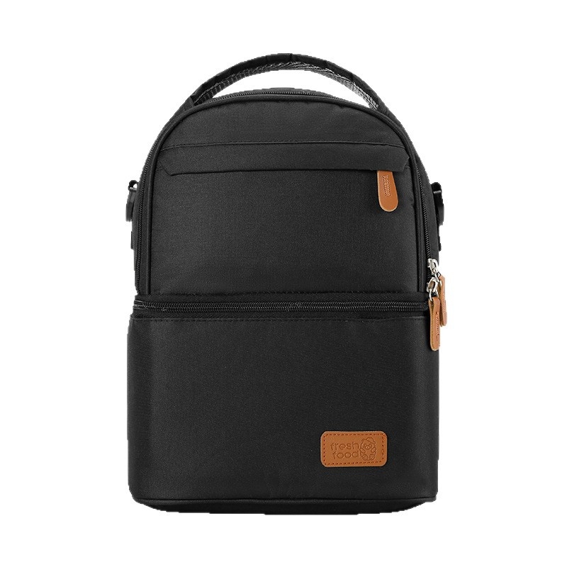 Σακίδιο μόνωσης για αποθήκευση μητρικού γάλακτος, Oxford ύφασμα, αστικός μινιμαλιστικός σχεδιασμός, κυρτές ρυθμίσεις ώμων, επένδυση πολυεστέρα