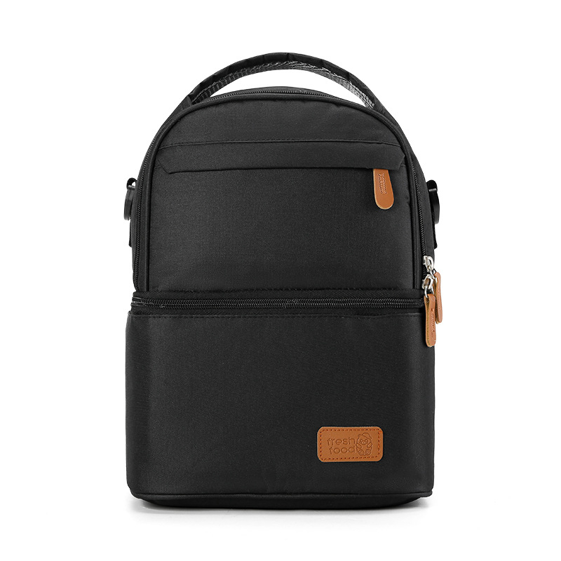 Σακίδιο μόνωσης για αποθήκευση μητρικού γάλακτος, Oxford ύφασμα, αστικός μινιμαλιστικός σχεδιασμός, κυρτές ρυθμίσεις ώμων, επένδυση πολυεστέρα