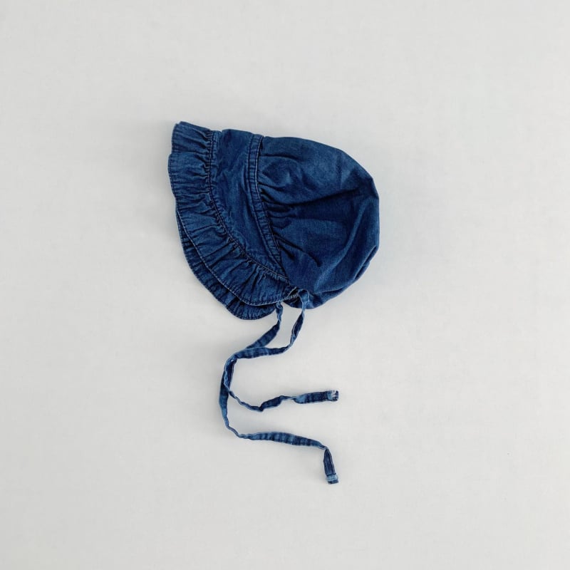 Dječja kapa od denima s velikim obodom, kupolasta kruna, zaštita od sunca