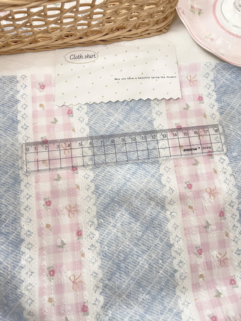 Тъкани за бебешки и детски дрехи — 75% бамбукови влакна, 25% памук — тисната дантела, пачворк и офсетен печат (за покривка за маса)