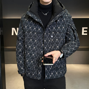 Jakna od perja s kapuljom, punilo od kačjeg puh 86–90%, zaštita od hladnoće -5°C do 0°C, debela izrada, zimska odjeća