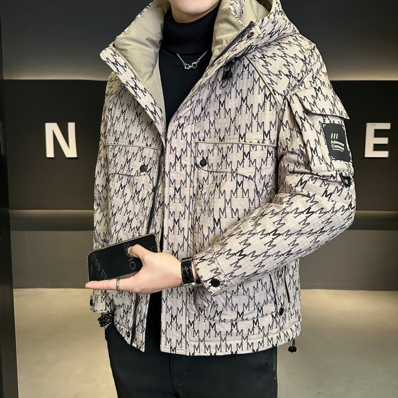 Jakna od perja s kapuljom, punilo od kačjeg puh 86–90%, zaštita od hladnoće -5°C do 0°C, debela izrada, zimska odjeća