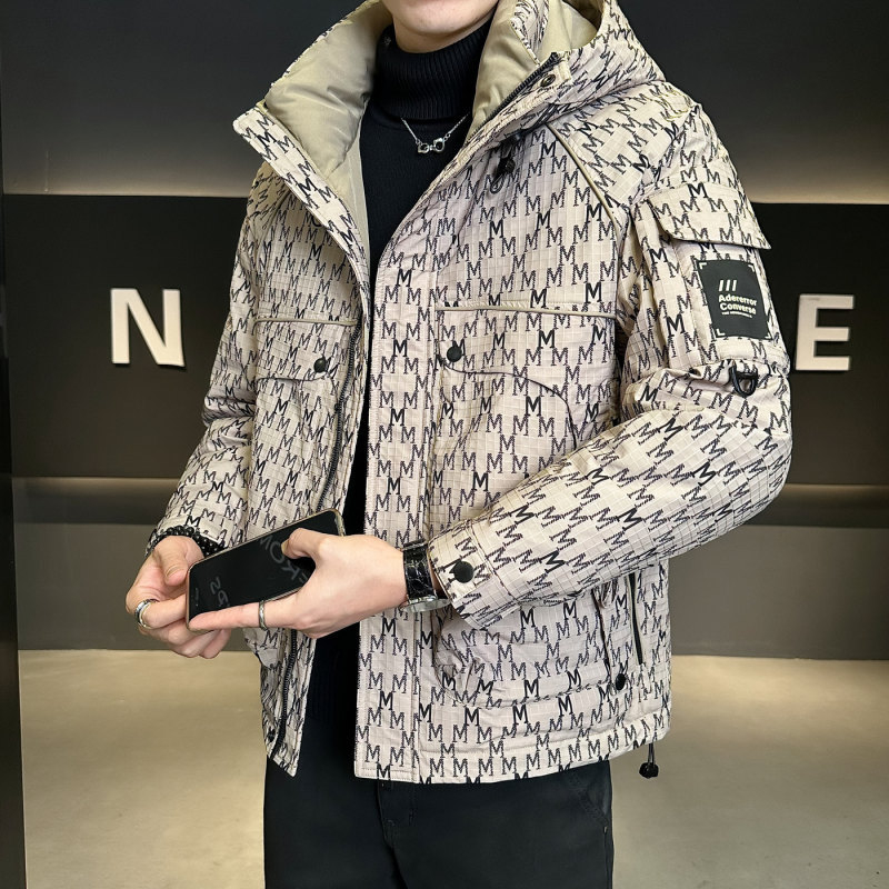 Jakna od perja s kapuljom, punilo od kačjeg puh 86–90%, zaštita od hladnoće -5°C do 0°C, debela izrada, zimska odjeća