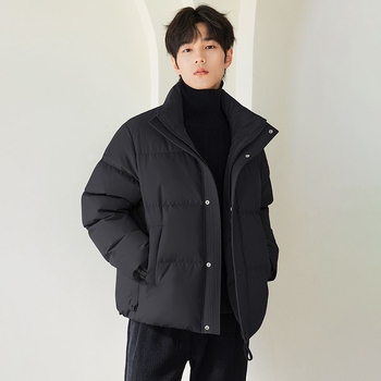 Muška jakna od perja sa stojećim ovratnikom, kratka duljina, sadržaj 66–70% sivog gusjeg pera, punjenje 900