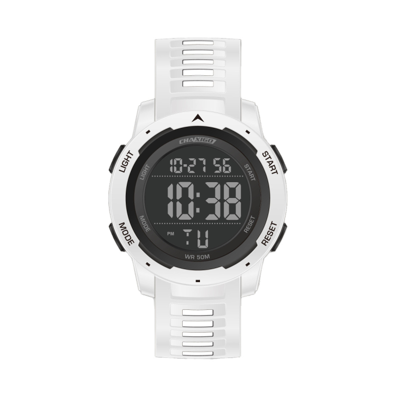 Chaxigo Ceas digital pentru elevi – afișaj numeric luminos, rezistență la apă 30M, mișcare electronică, ceas cu alarmă