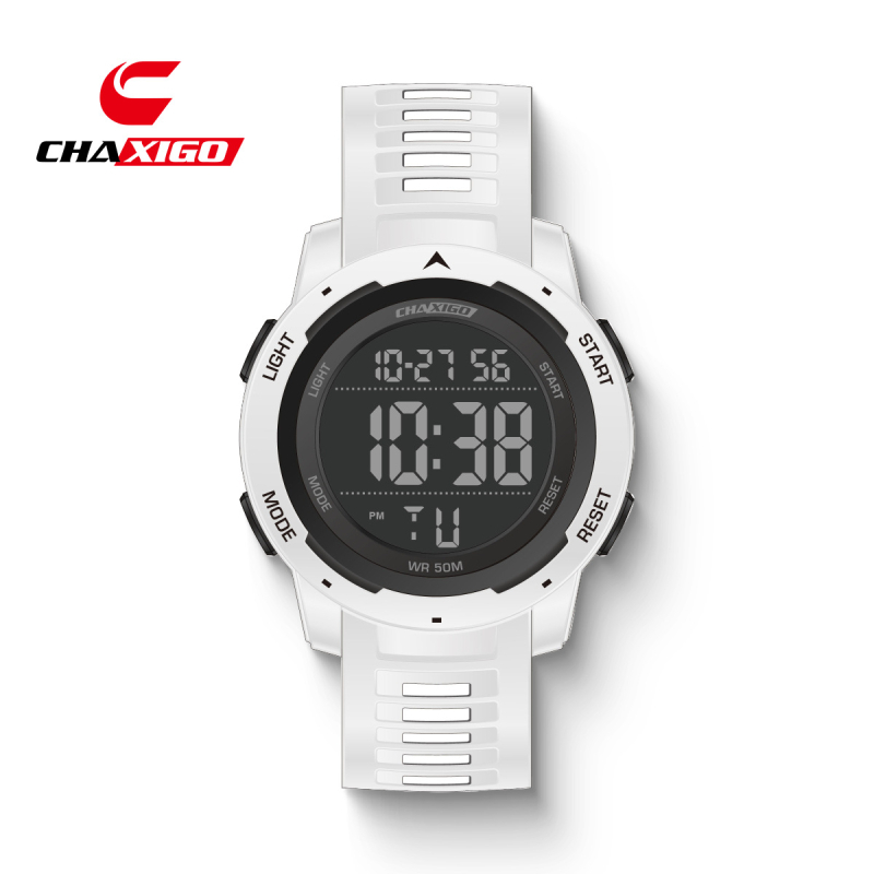 Chaxigo Ceas digital pentru elevi – afișaj numeric luminos, rezistență la apă 30M, mișcare electronică, ceas cu alarmă