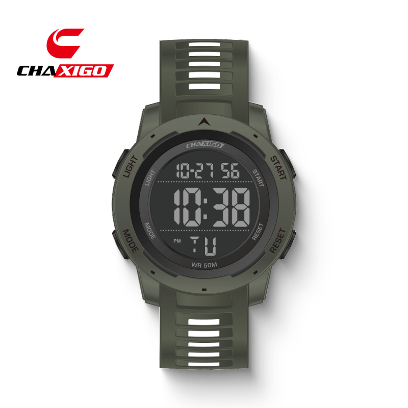 Chaxigo Ceas digital pentru elevi – afișaj numeric luminos, rezistență la apă 30M, mișcare electronică, ceas cu alarmă